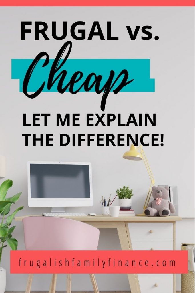 frugal vs cheap
