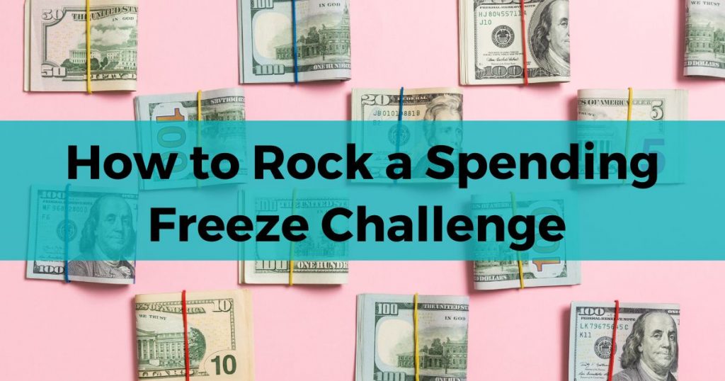 spending freeze challenge