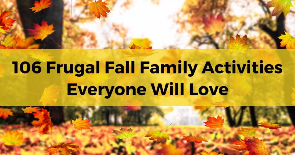 fall family activities