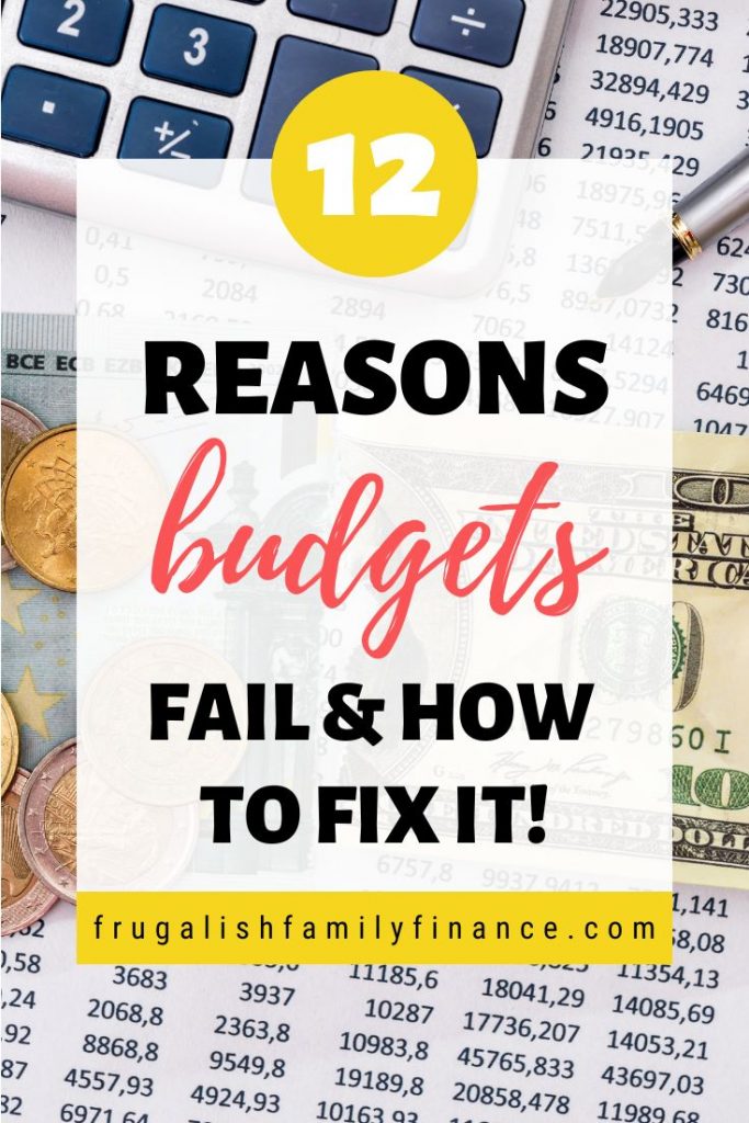 why budgets fail