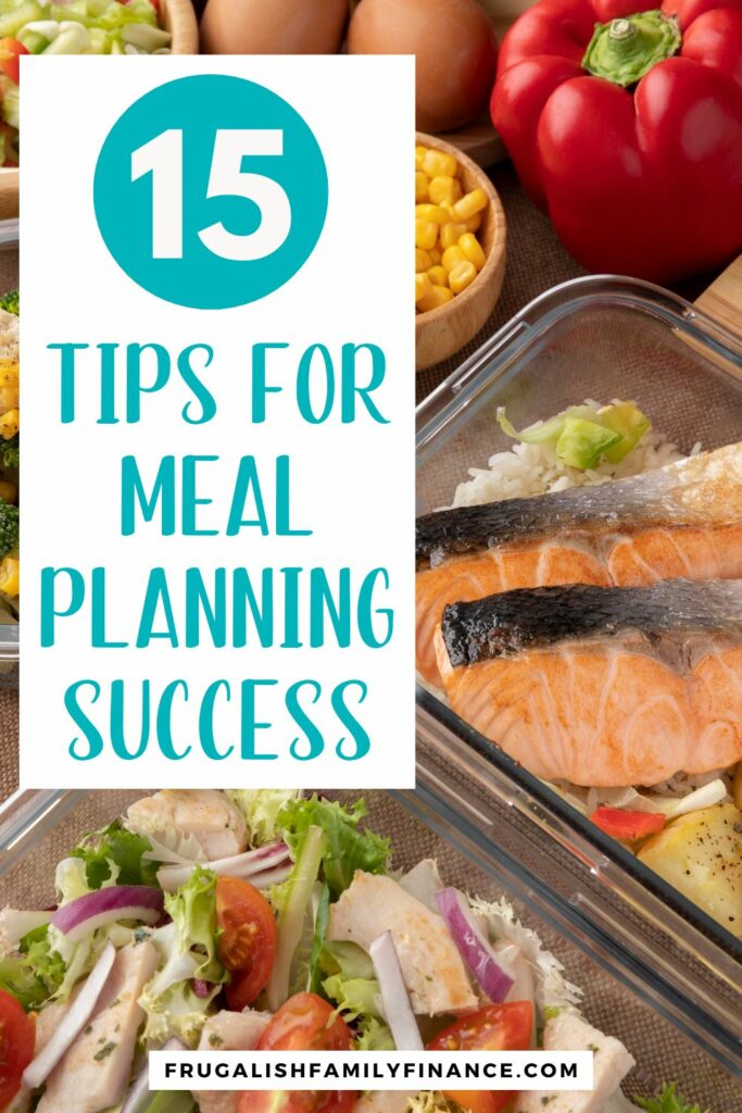 meal planning for busy moms